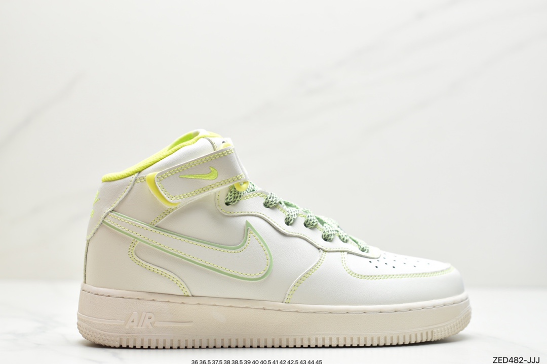 260 公司级耐克Nike Air Force 1‘07 Mid原楦头原纸板 AA1118