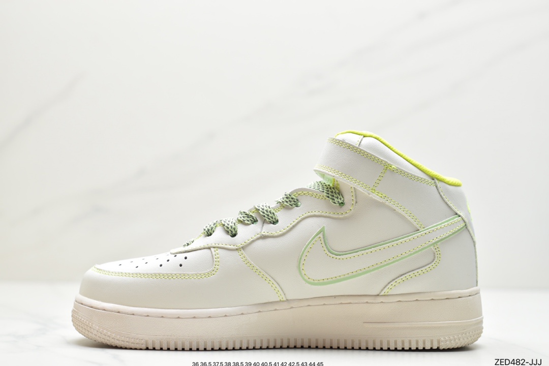 260 公司级耐克Nike Air Force 1‘07 Mid原楦头原纸板 AA1118
