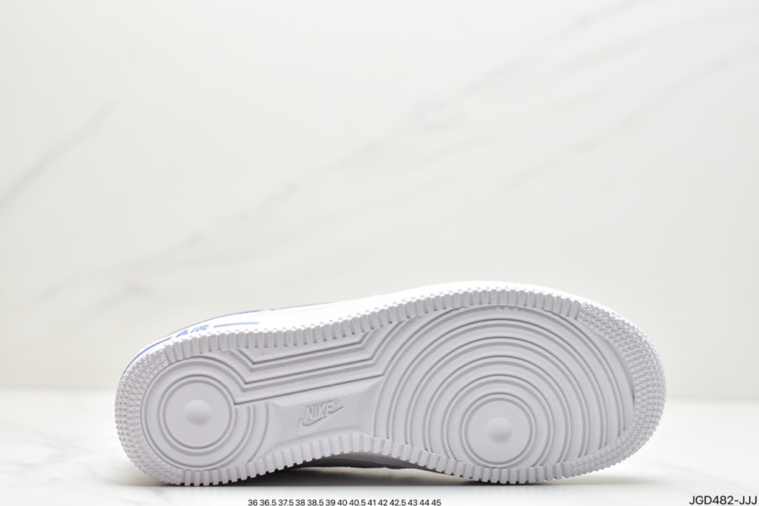 180 公司级Nike Air Force 1 Low 07 皮白PVC炫彩原楦头原纸板DQ7767-100