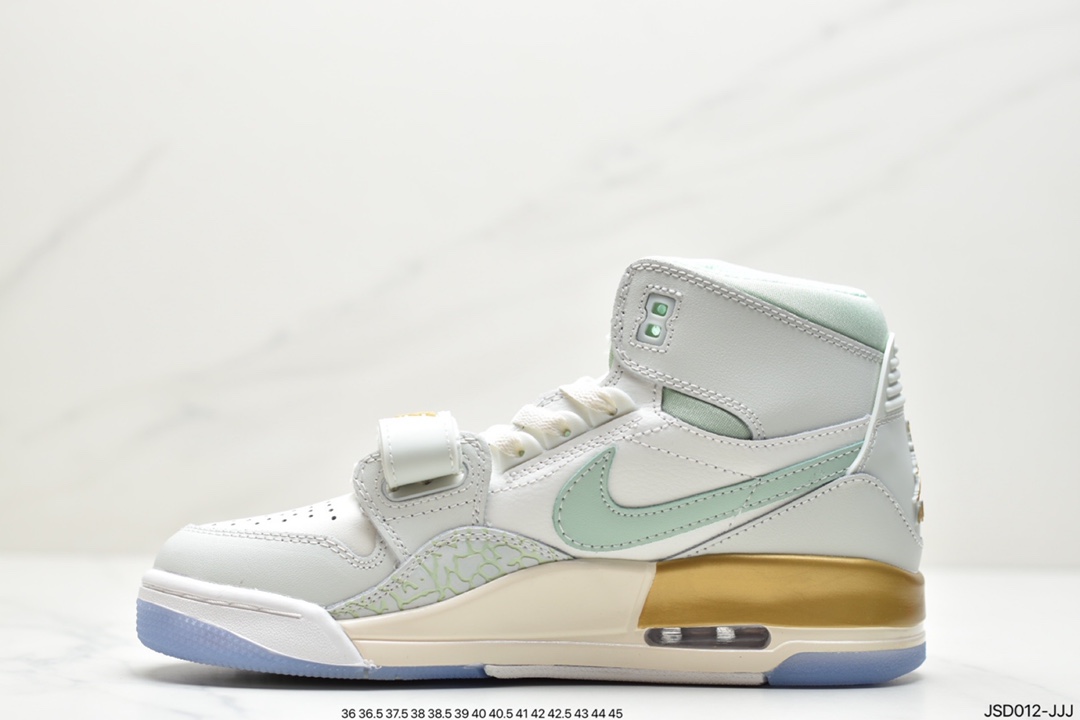 200 公司级耐克Air Jordan Legacy 三合一312 头层皮有着交错结合的设计CD7069
