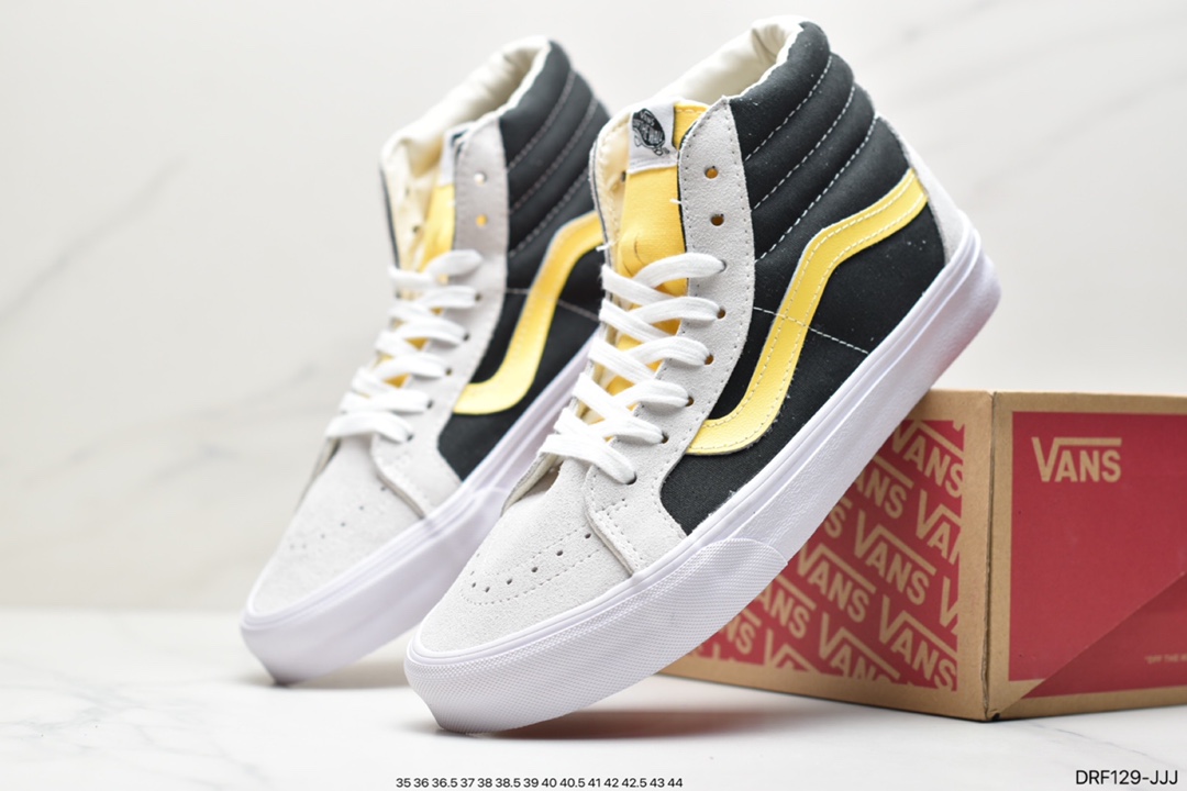 Vans Vans SK8-Hi 38 DX Anaheim Factory Anaheim High Canvas Casual Sports Vulcanized Skateboard Shoes VN0A38GFSGI