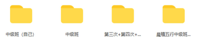 【易学上新】【晨植五行风水最新中级班】●易学00