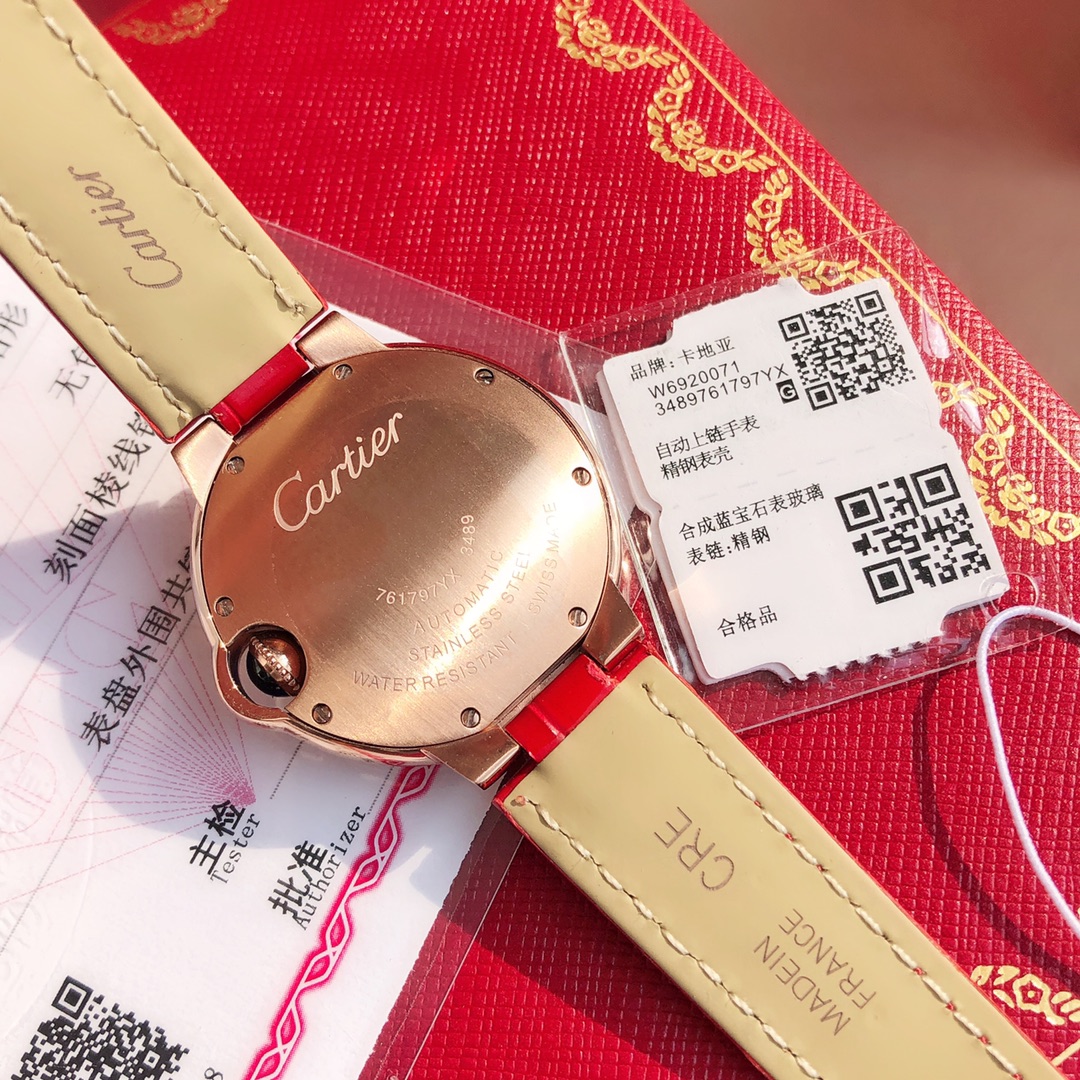 CARTIER 蓝气球 机械表女,手表,cartier 8