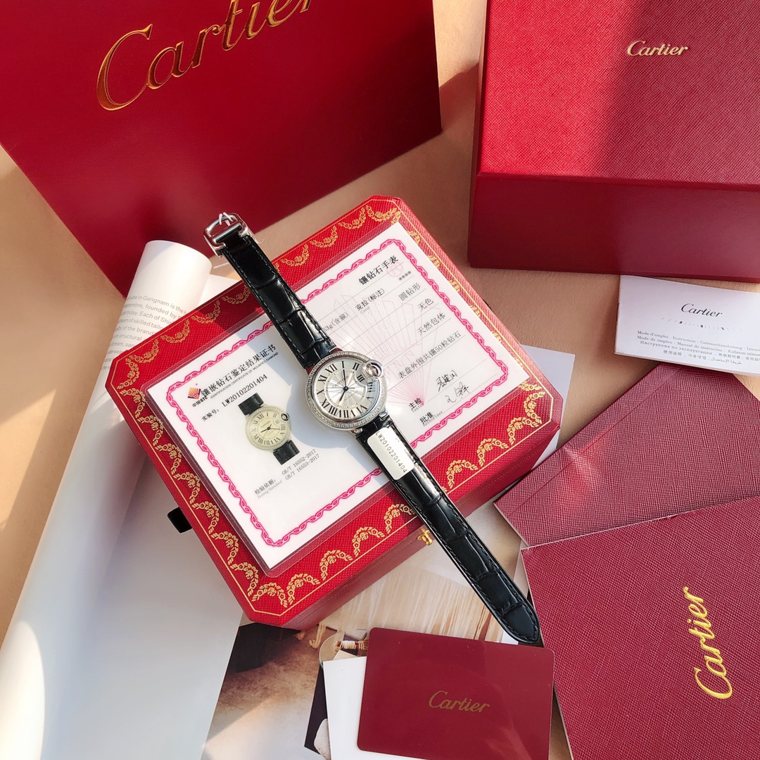 CARTIER 蓝气球 机械表女,手表,cartier 2