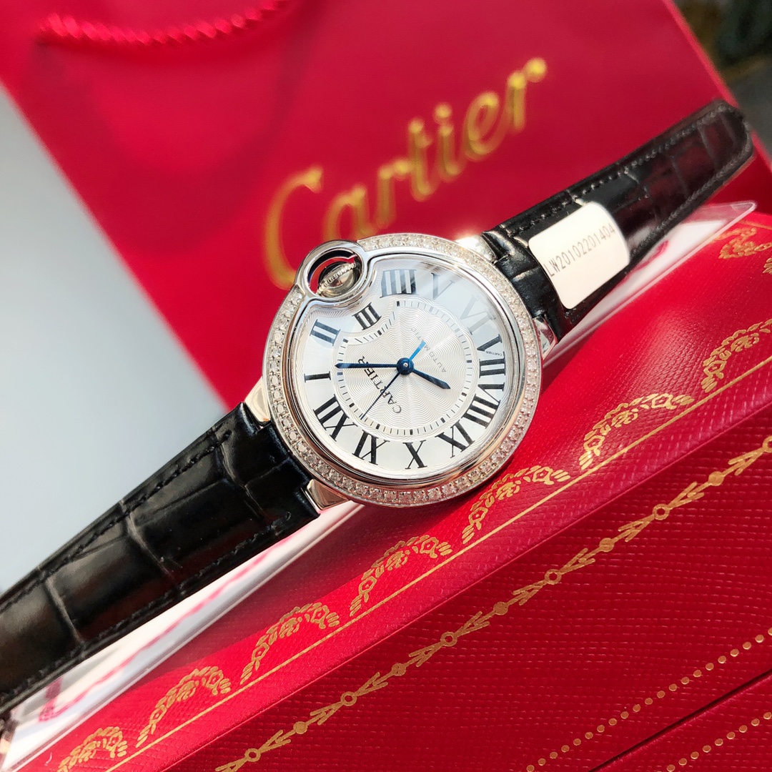 CARTIER 蓝气球 机械表女,手表,cartier 5