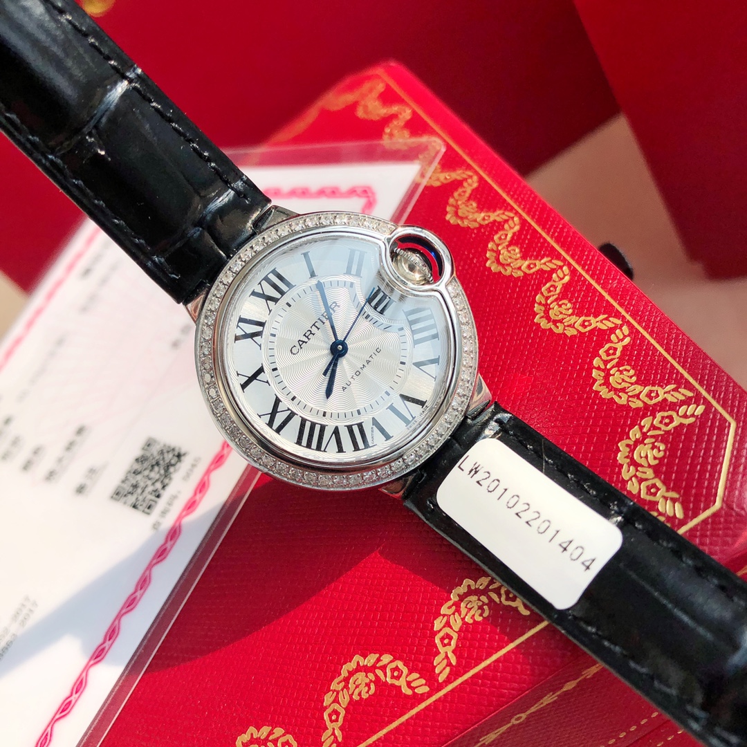 CARTIER 蓝气球 机械表女,手表,cartier 3