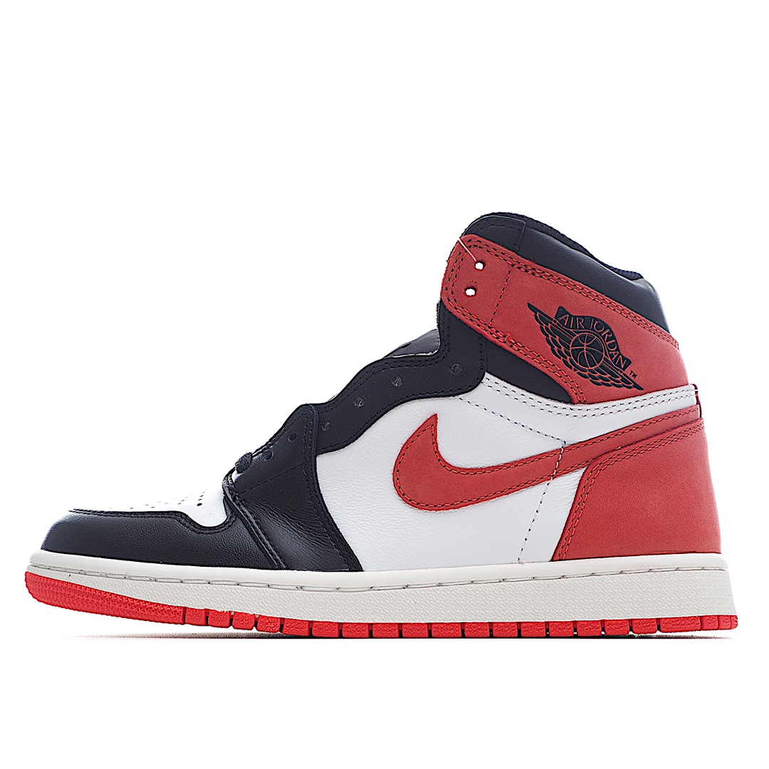 J0 NK Air Jordan 1 Retro High OG”IX CHAMPIONSHIPS”AJ1代经典复古经典高帮百搭文化篮球鞋 扑克黑六连冠系列配色