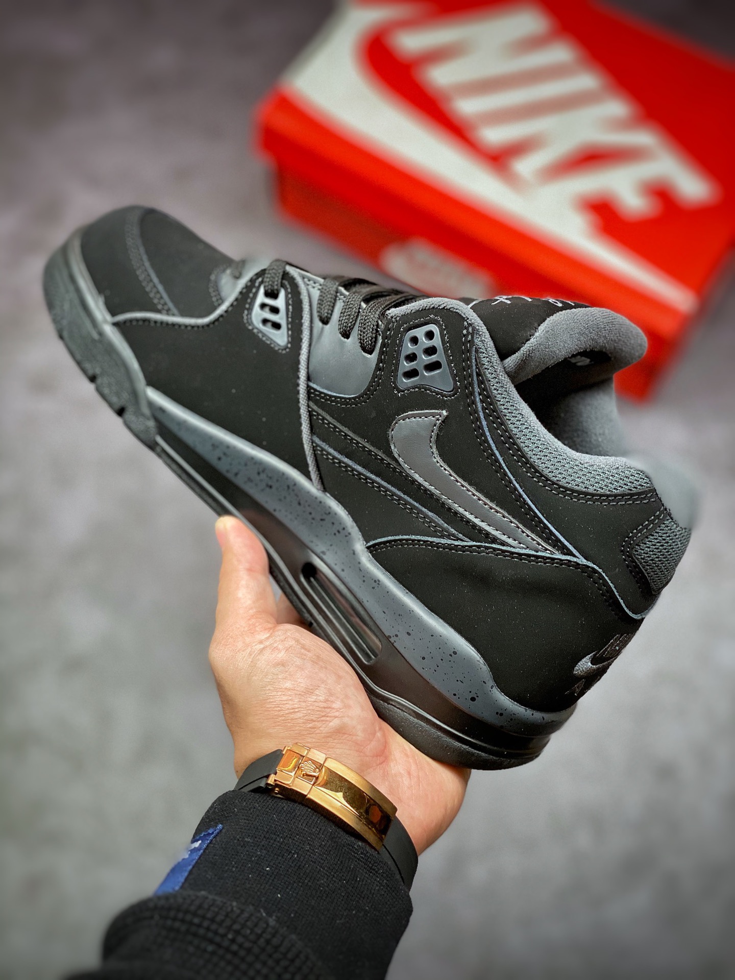 200 NIKE Air Flight Legacy 纯黑将经典Air Jordan 3和Air Jordan 4元素融为一体DB5919-101