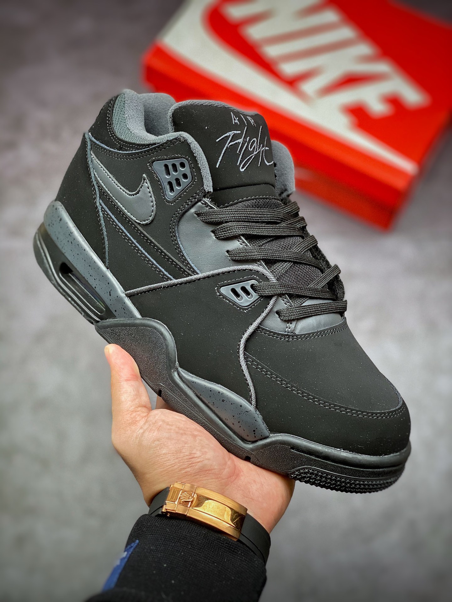 200 NIKE Air Flight Legacy 纯黑将经典Air Jordan 3和Air Jordan 4元素融为一体DB5919-101