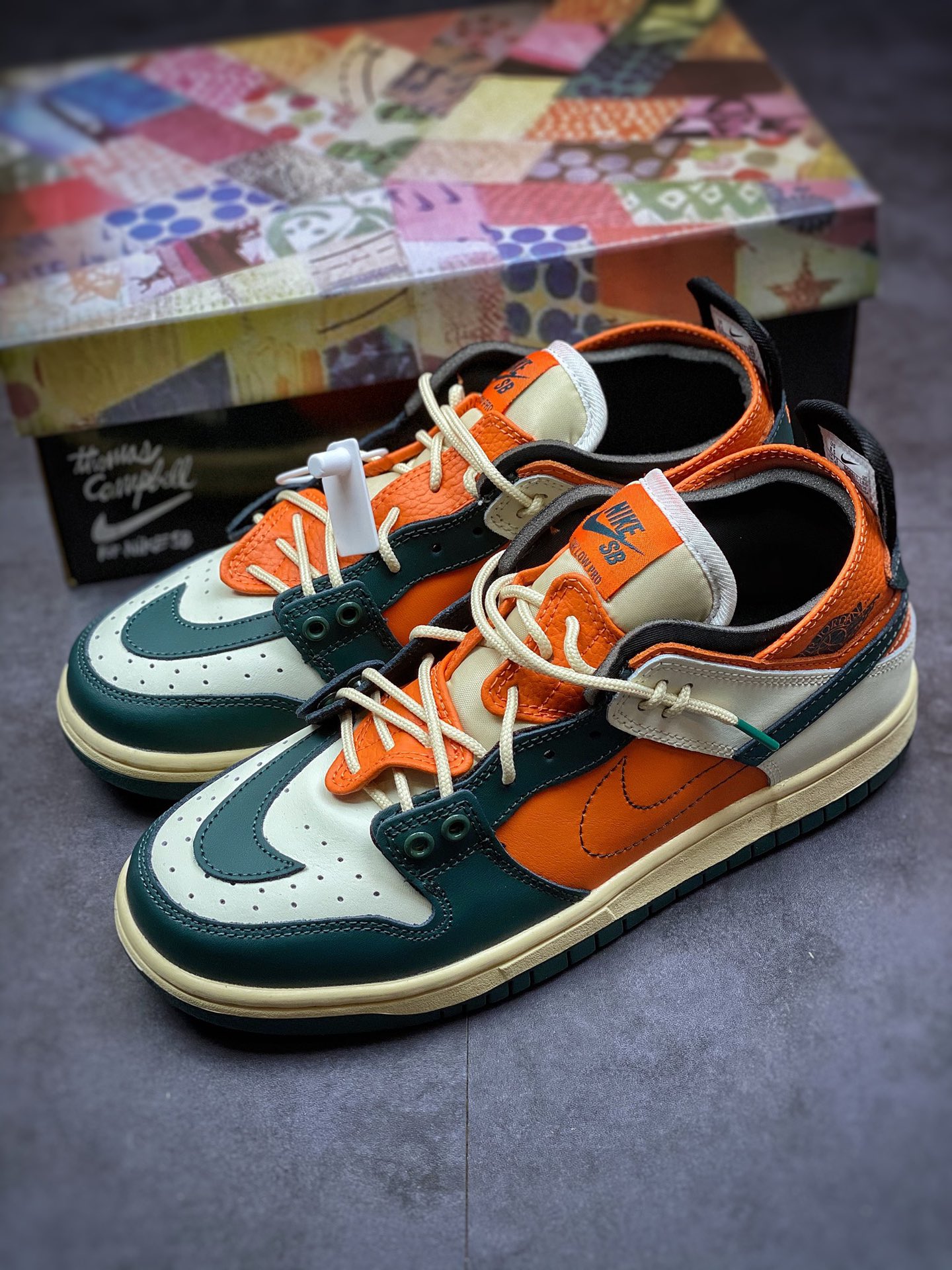 200 NIKE Dunk SB 巴黎时装周走秀款 联手EJDER 主理人BQ6817-186