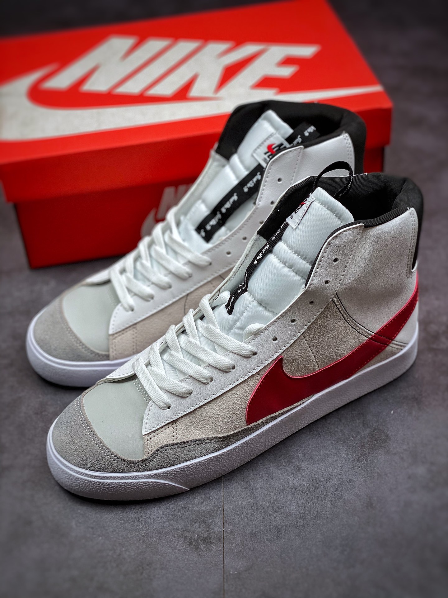 160 Nike Blazer Mid VNTG ‘77 开拓者 复古经典中帮百搭休闲运动板鞋DH8640-101