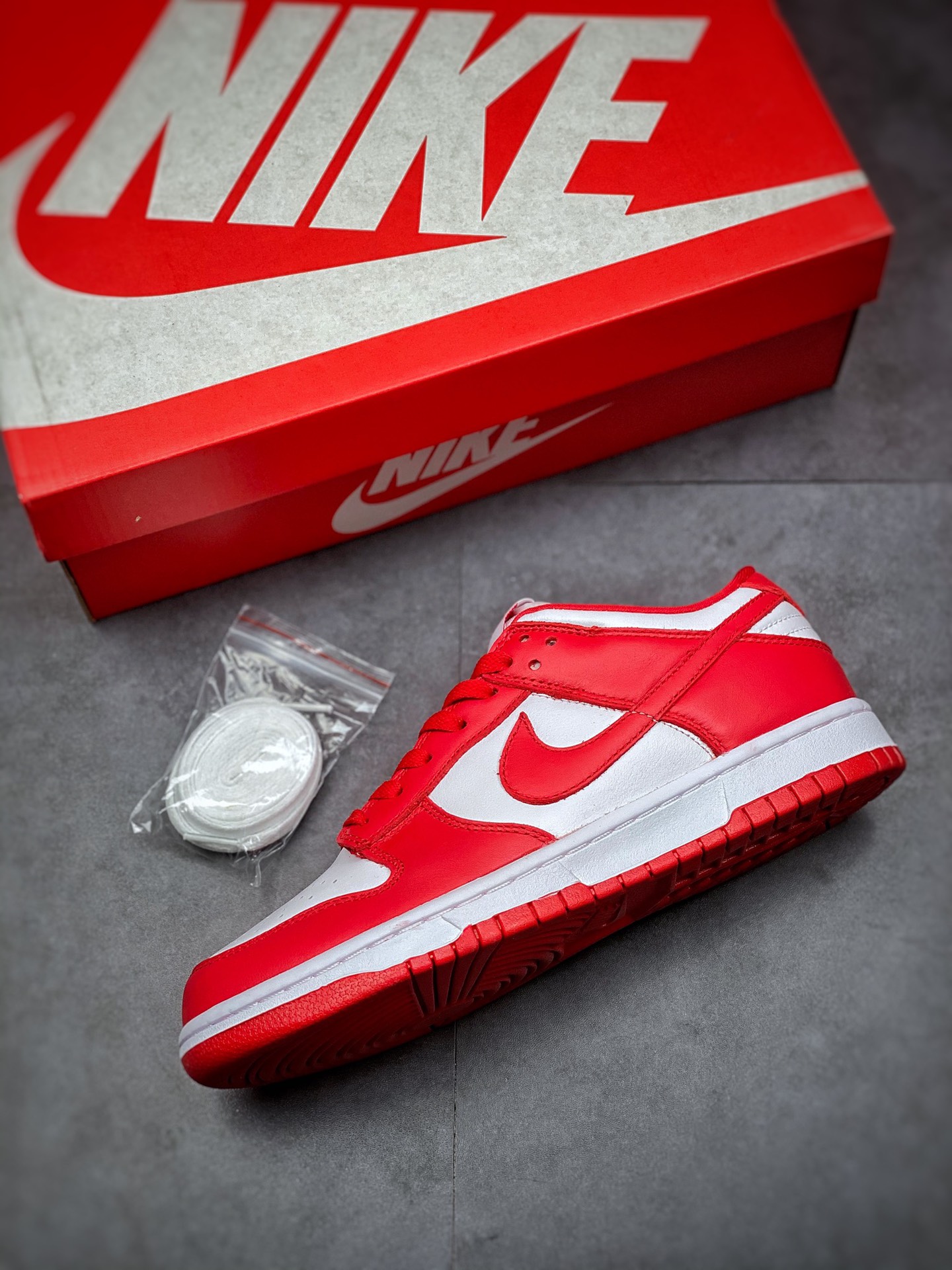 NBA x Nike DuNIKE Low University Red White Red University Red CU1727-100