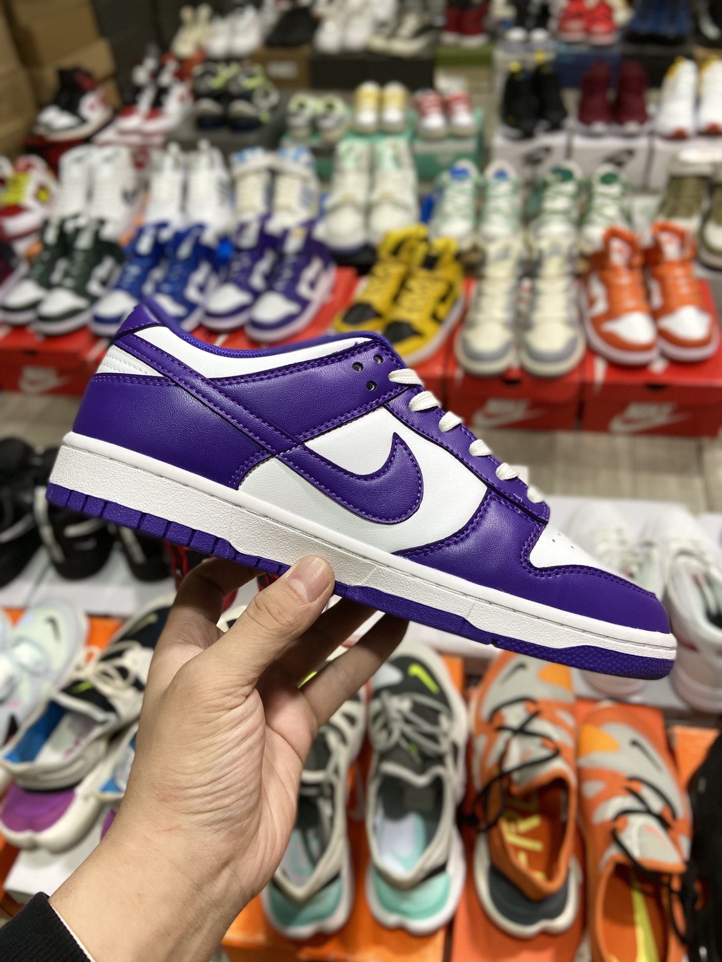 Nike SBDuNIKE SB Low ”Court Purple” White Purple Low Top Sports Casual Sneakers DD1391-104