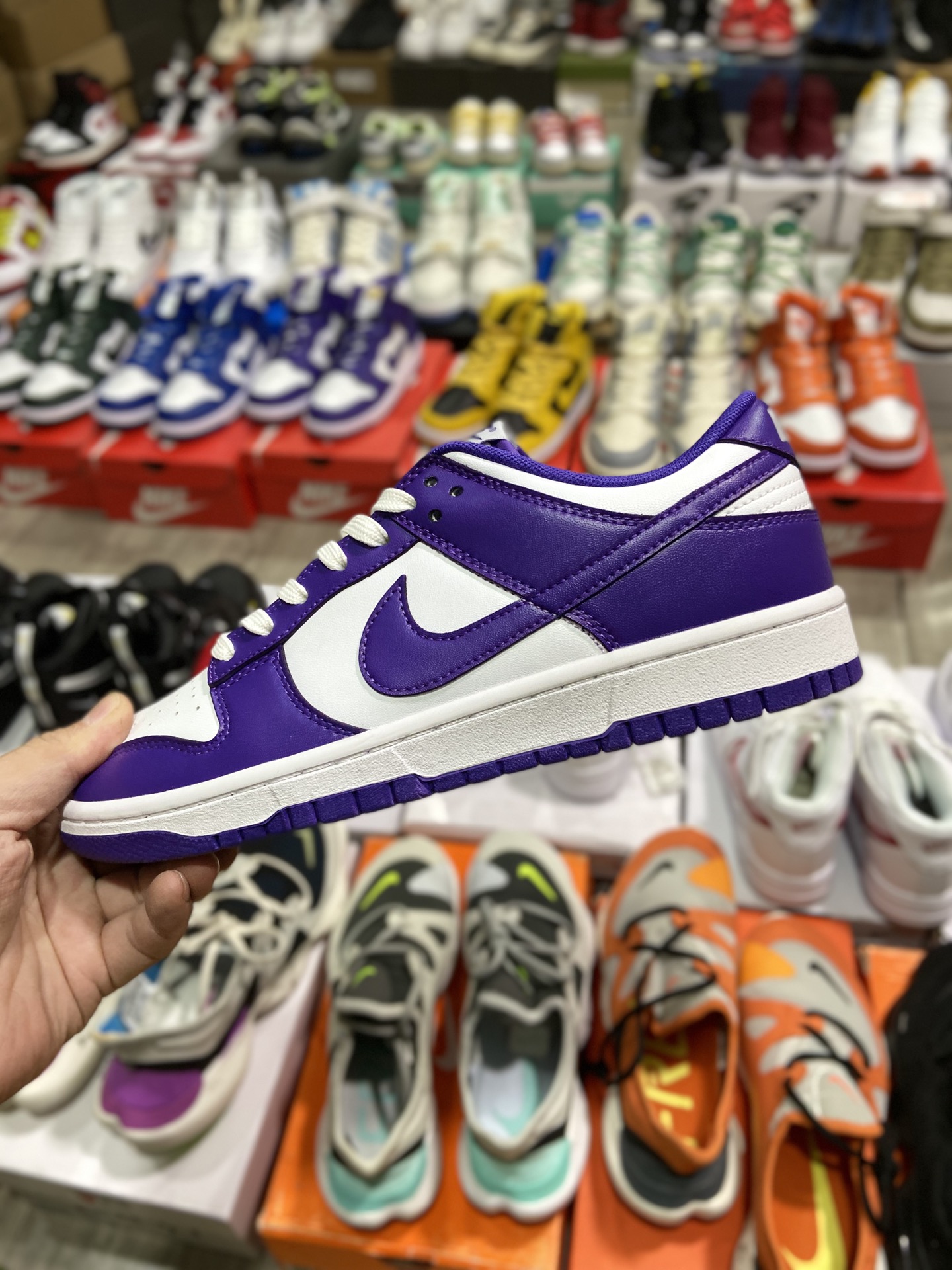 Nike SBDuNIKE SB Low ”Court Purple” White Purple Low Top Sports Casual Sneakers DD1391-104