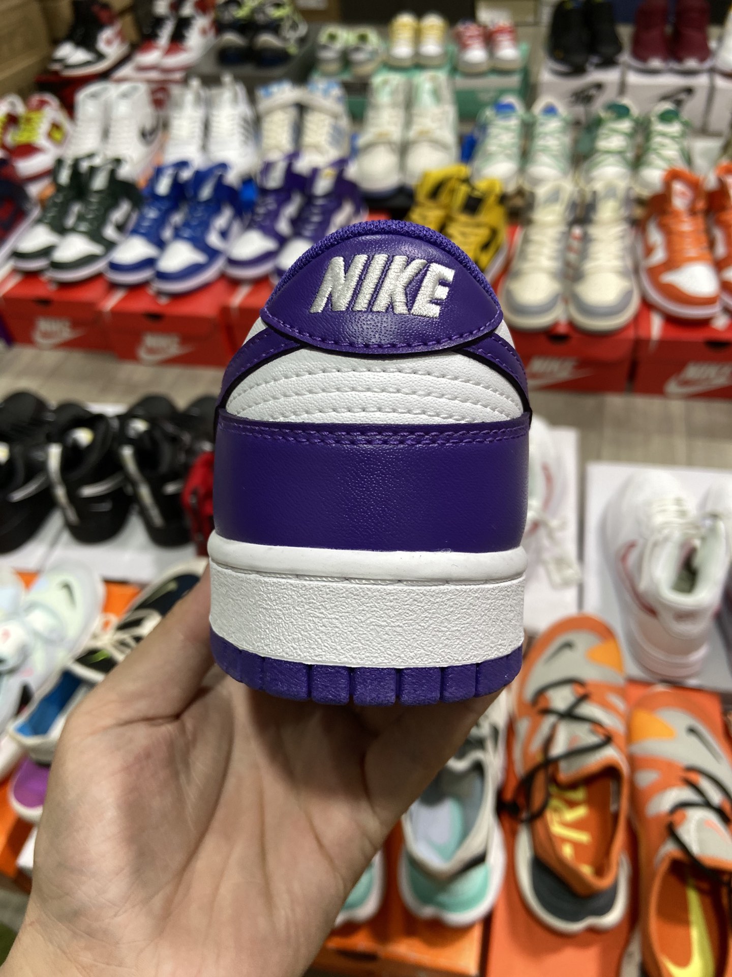 Nike SBDuNIKE SB Low ”Court Purple” White Purple Low Top Sports Casual Sneakers DD1391-104