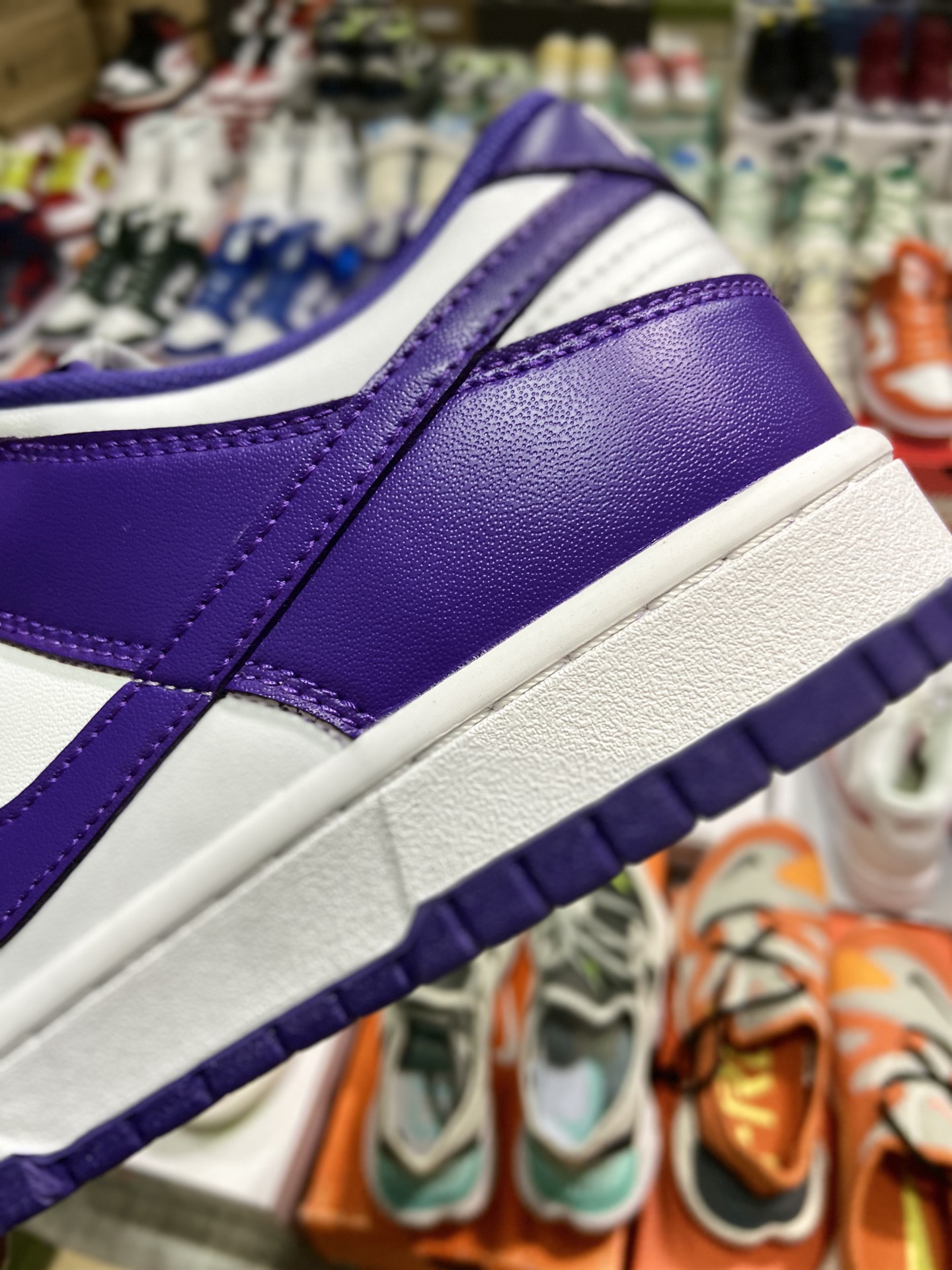 Nike SBDuNIKE SB Low ”Court Purple” White Purple Low Top Sports Casual Sneakers DD1391-104