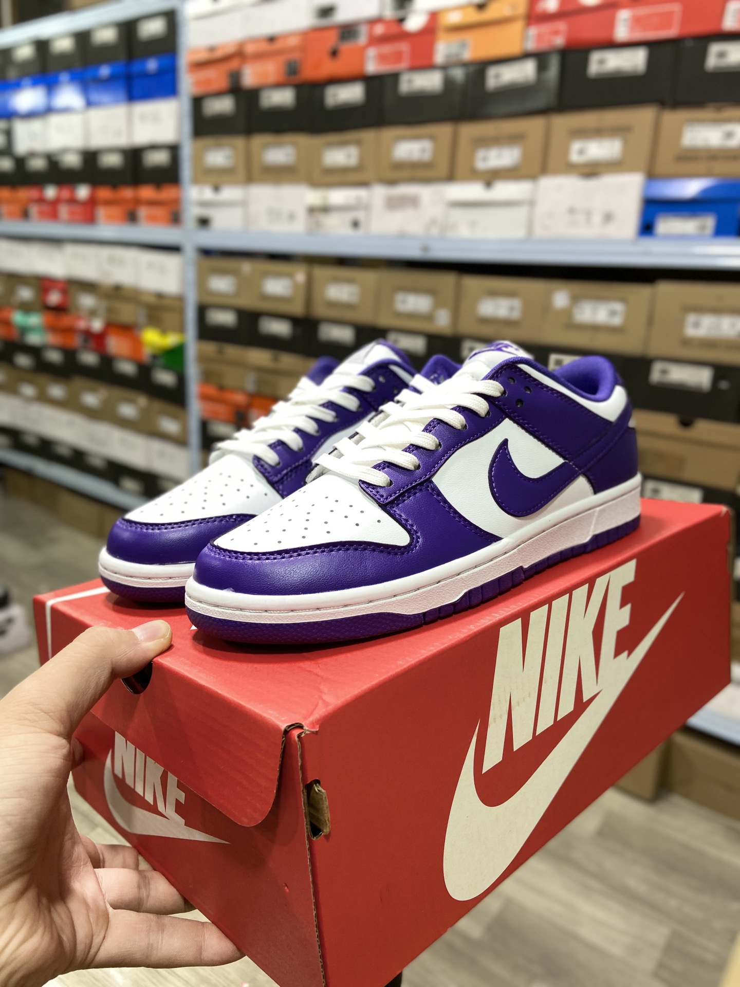 Nike SBDuNIKE SB Low ”Court Purple” White Purple Low Top Sports Casual Sneakers DD1391-104