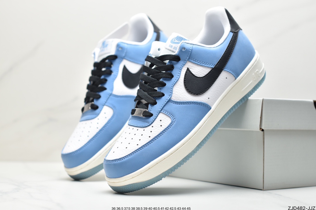 Nike Air Force 1 Low '07 ”University Blue” University Blue Low Top Air Force One Casual Sneakers 556088-136