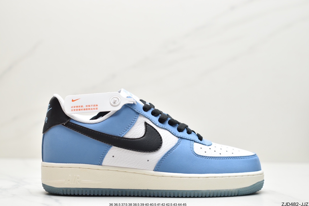 Nike Air Force 1 Low '07 ”University Blue” University Blue Low Top Air Force One Casual Sneakers 556088-136