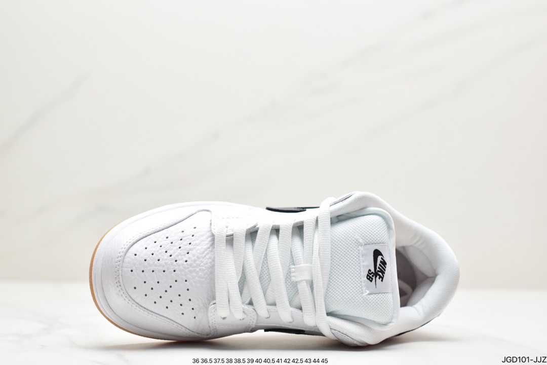 180 公司级 耐克NK Dunk SB Low Pro 黑白生胶 大厂出品  CD2563-100