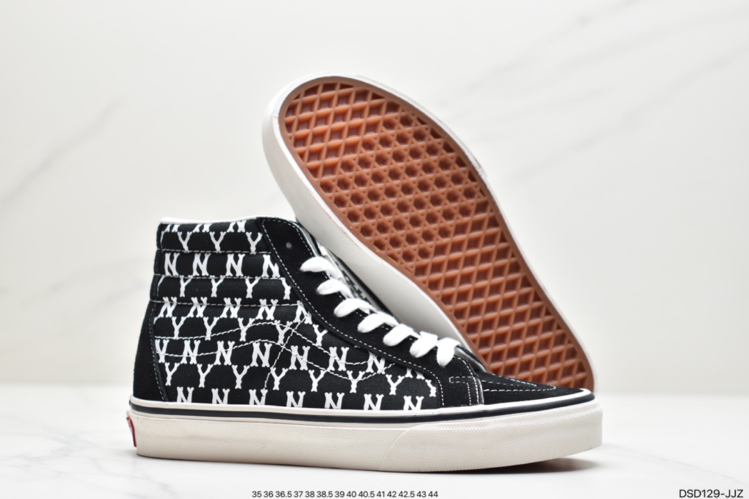 VANS/ Sk8-Hi Vit LX Vulcanized Classic Fashion High Top All-match Campus Casual Sports Skateboard Shoes