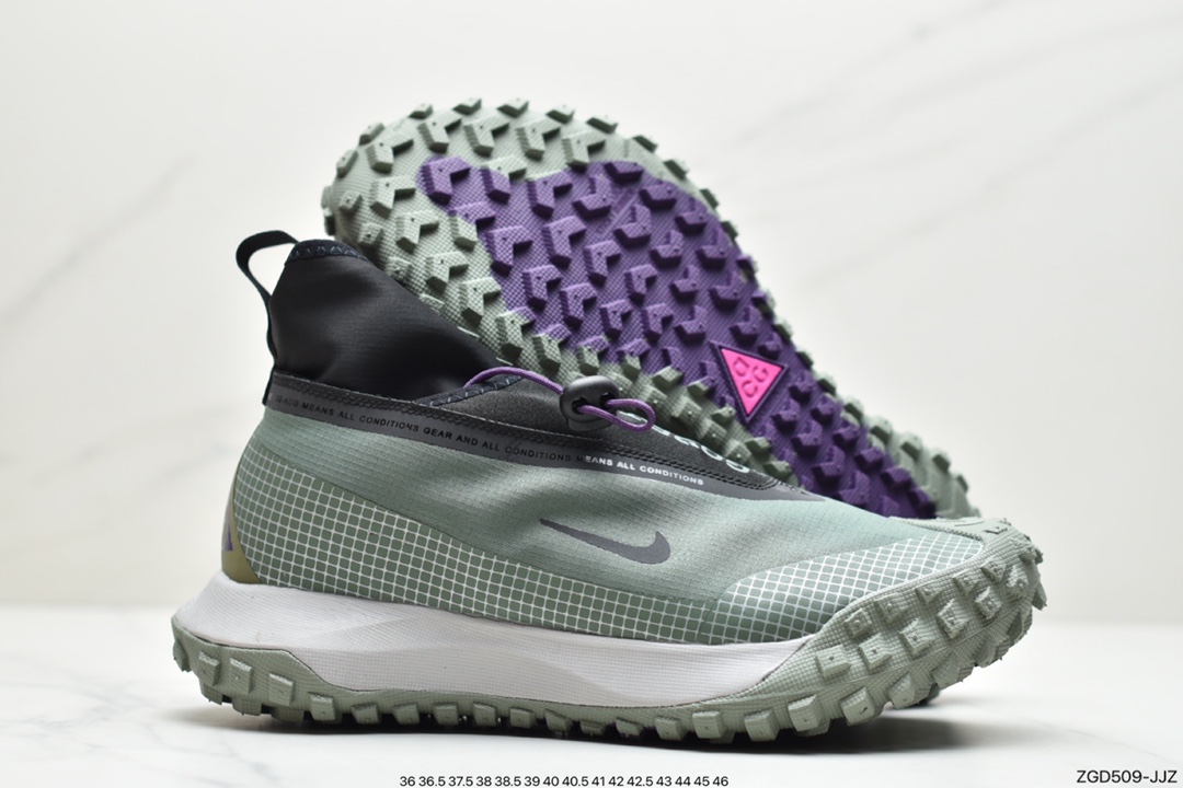 290 公司级耐克Nike ACG GORE-TEX 耐克纯黑机能防水户外跑鞋CT2904-002