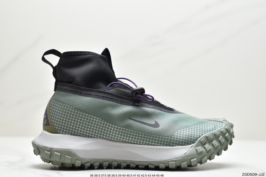 290 公司级耐克Nike ACG GORE-TEX 耐克纯黑机能防水户外跑鞋CT2904-002