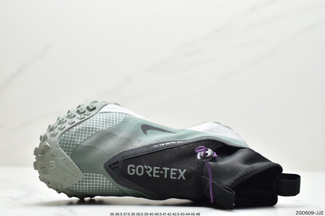 290 公司级耐克Nike ACG GORE-TEX 耐克纯黑机能防水户外跑鞋CT2904-002