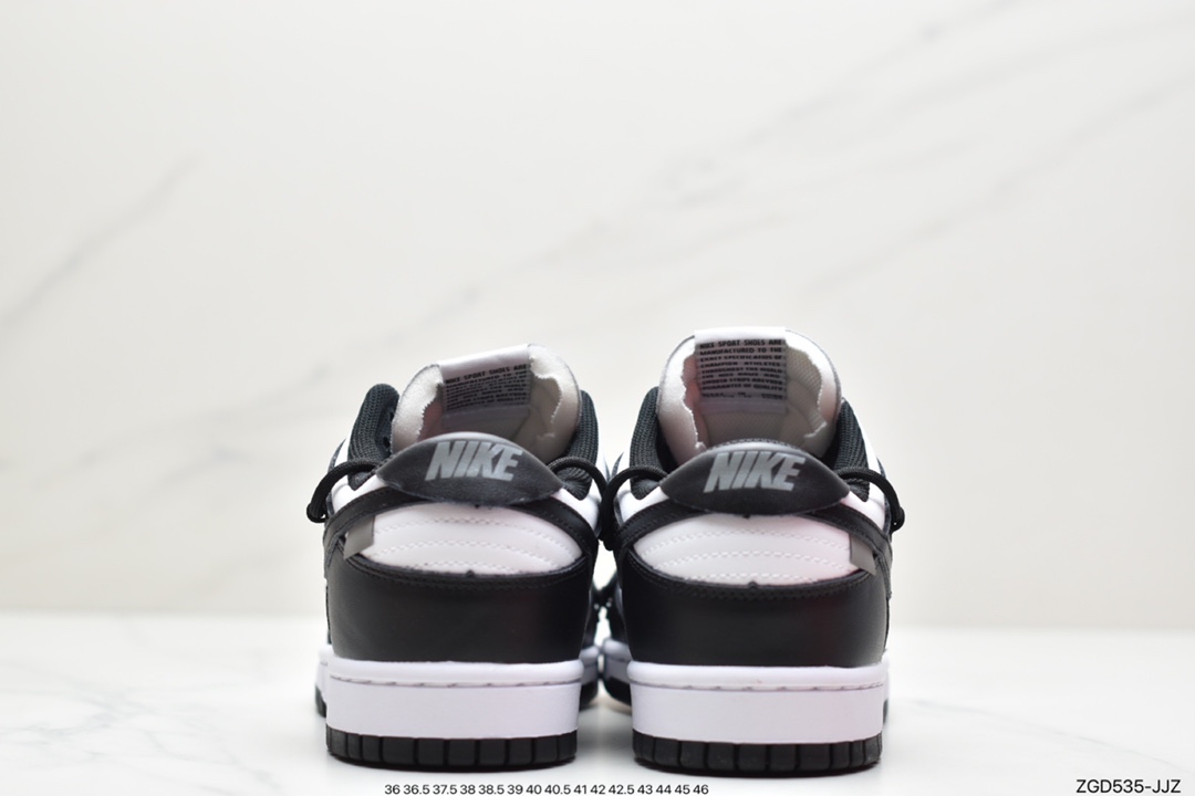 290 公司级耐克Nike SB Dunk OFF-WHITE 联名 黑白CT0856