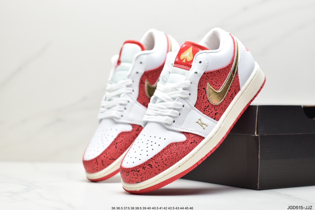 180 公司级Air Jordan 1 Low AJ1乔1低帮休闲板鞋 553558-128