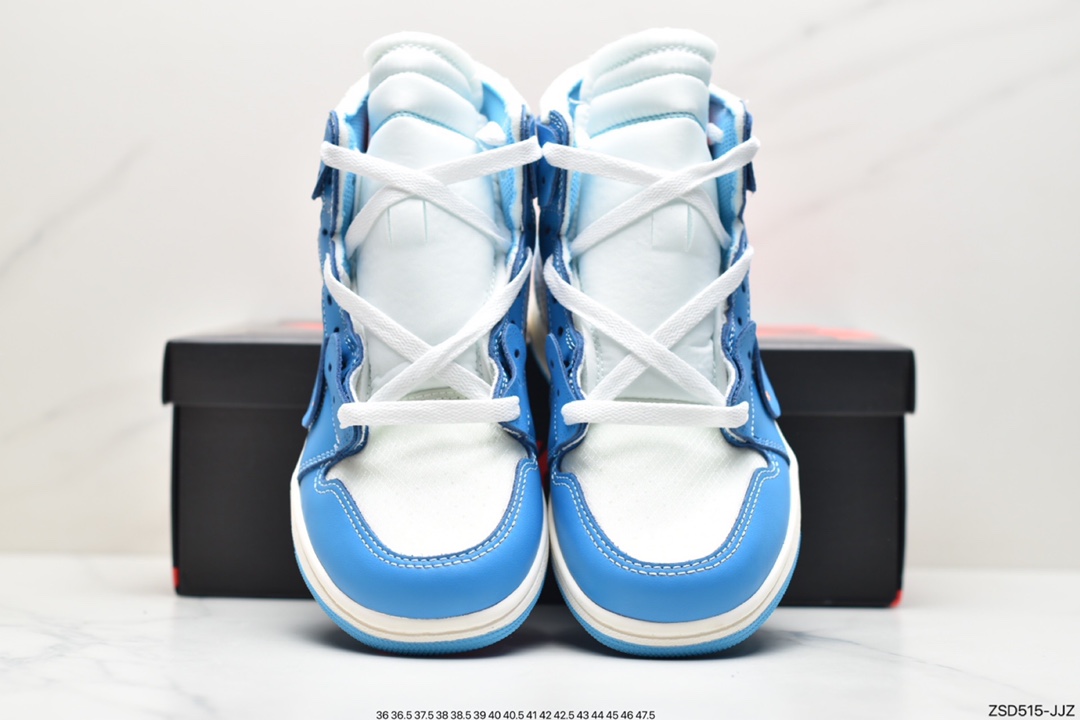 320 公司级OFF-WHITE x Air Jordan 1 Retro High OG “UNC” 高帮 北卡蓝联名 AQ0818-148