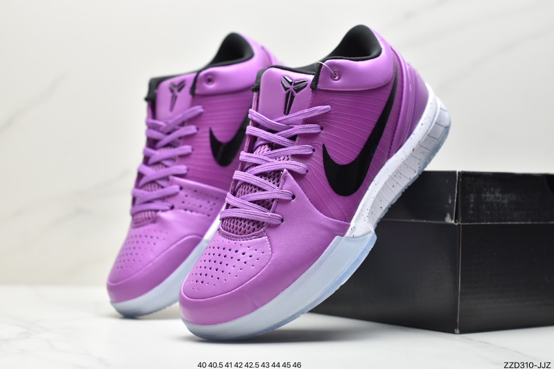 250 公司级 耐克Nk Zoom Kobe IV 科比4代复刻实战运动低帮文化篮球鞋 CQ3869-500