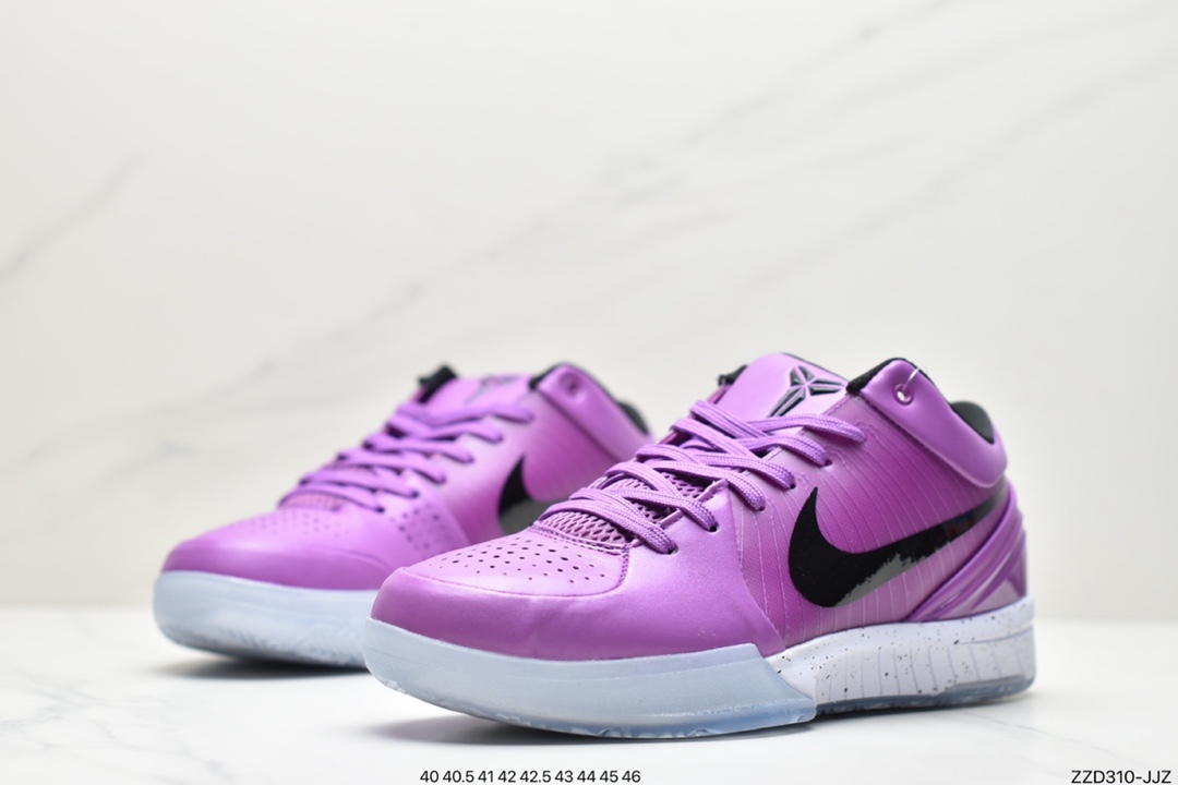 250 公司级 耐克Nk Zoom Kobe IV 科比4代复刻实战运动低帮文化篮球鞋 CQ3869-500