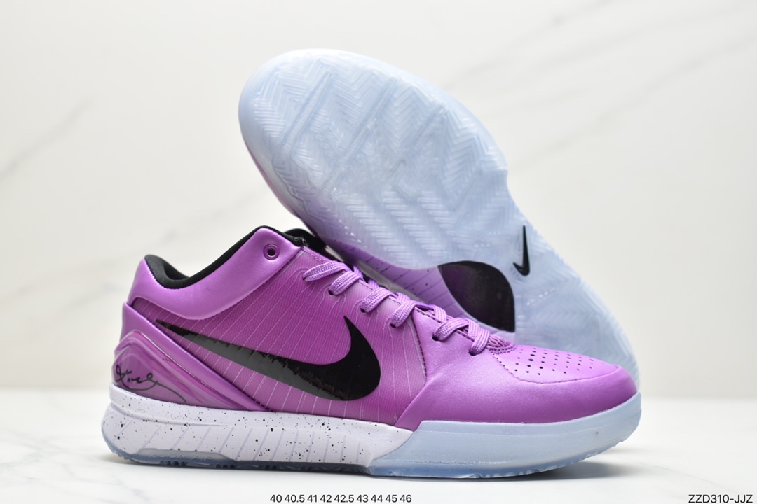 250 公司级 耐克Nk Zoom Kobe IV 科比4代复刻实战运动低帮文化篮球鞋 CQ3869-500