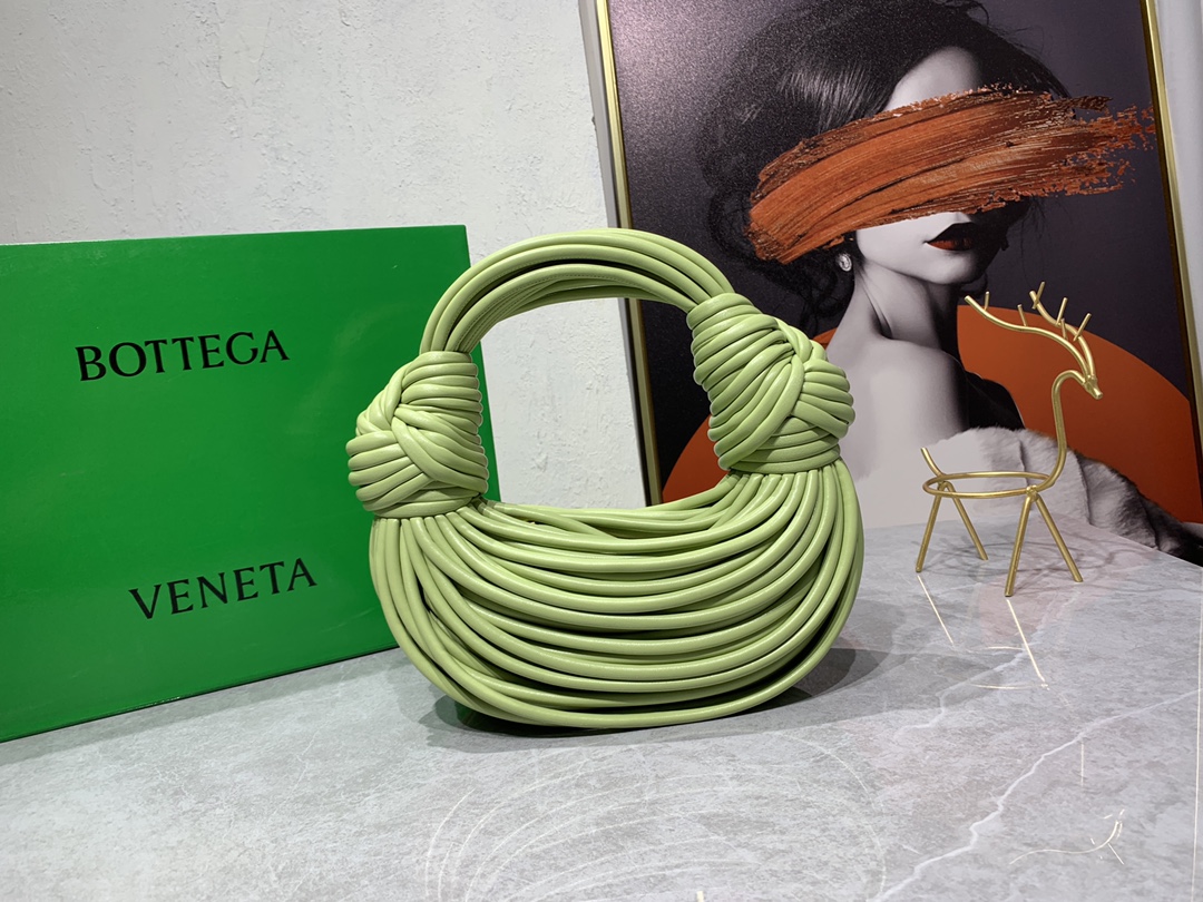 Bottega Veneta Knot Bag Soft Microfiber Statement Bag