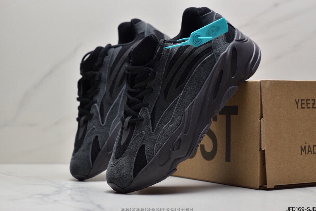 Really explosive Adidas Yeezy Boost 700 Inertia grandfather coconut 700 3M reflective running shoes EG7487 526