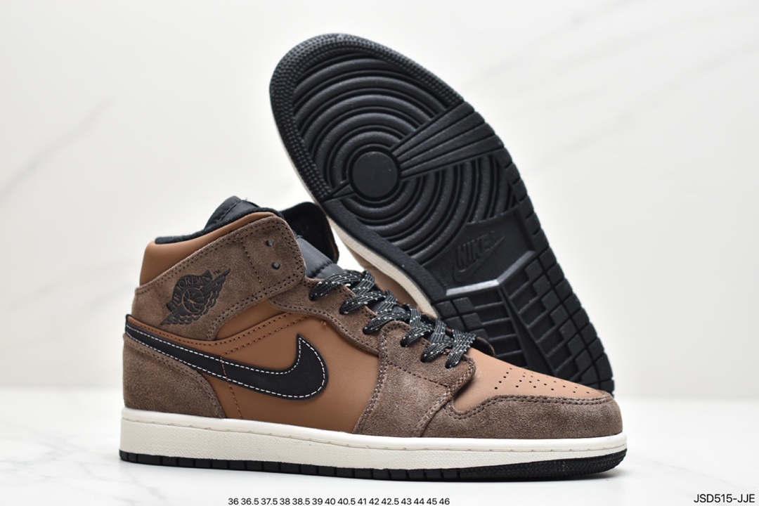 200 公司级Air Jordan 1 Mid 货号DC7294-200 高帮板鞋