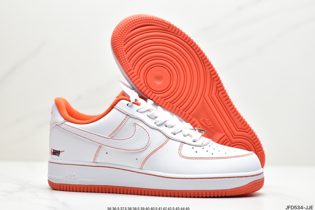 170 公司级耐克 Nike Air Force 1 Low 白镭射 空军一号低帮百搭休闲运动板鞋CJ1646-100