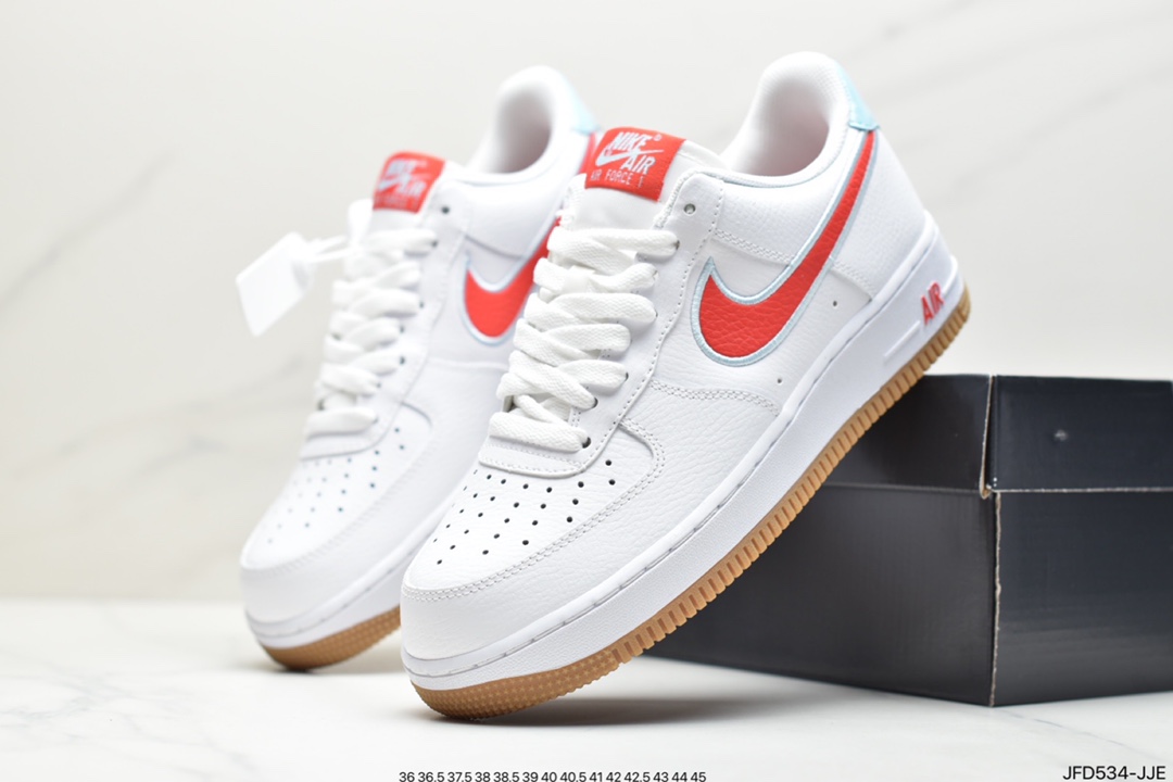 170 公司级耐克 Nike Air Force 1 Low 白镭射 空军一号低帮百搭休闲运动板鞋CJ1646-100