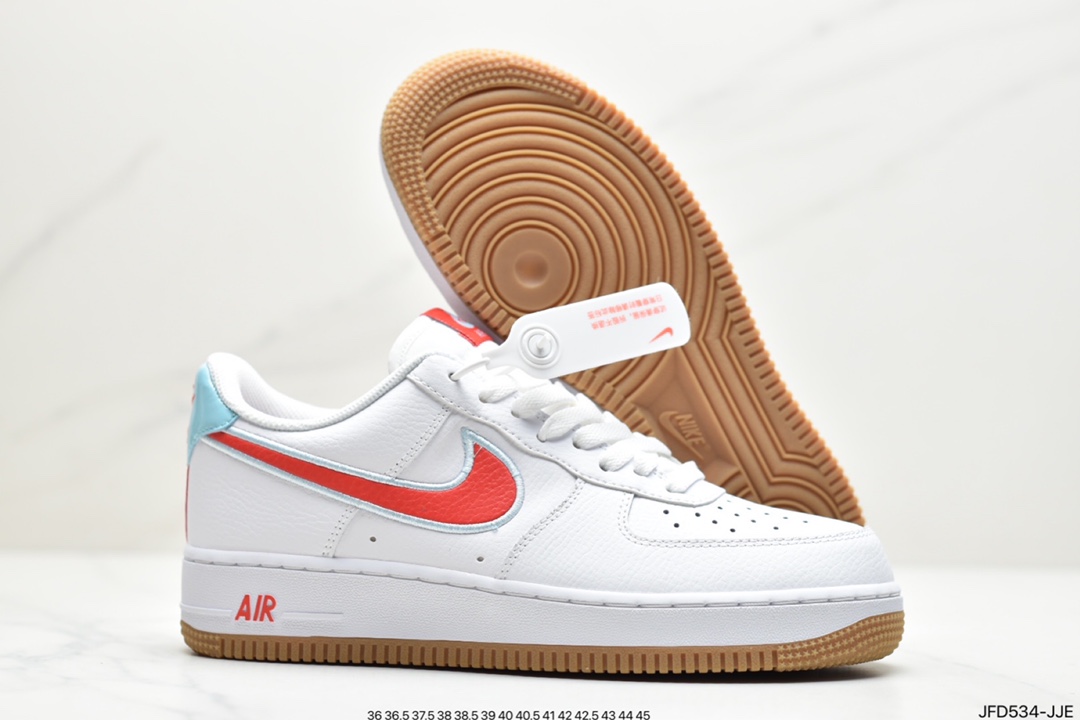 170 公司级耐克 Nike Air Force 1 Low 白镭射 空军一号低帮百搭休闲运动板鞋CJ1646-100