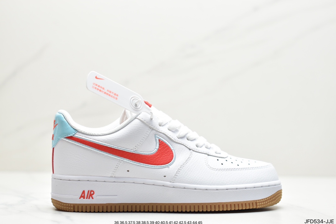 170 公司级耐克 Nike Air Force 1 Low 白镭射 空军一号低帮百搭休闲运动板鞋CJ1646-100