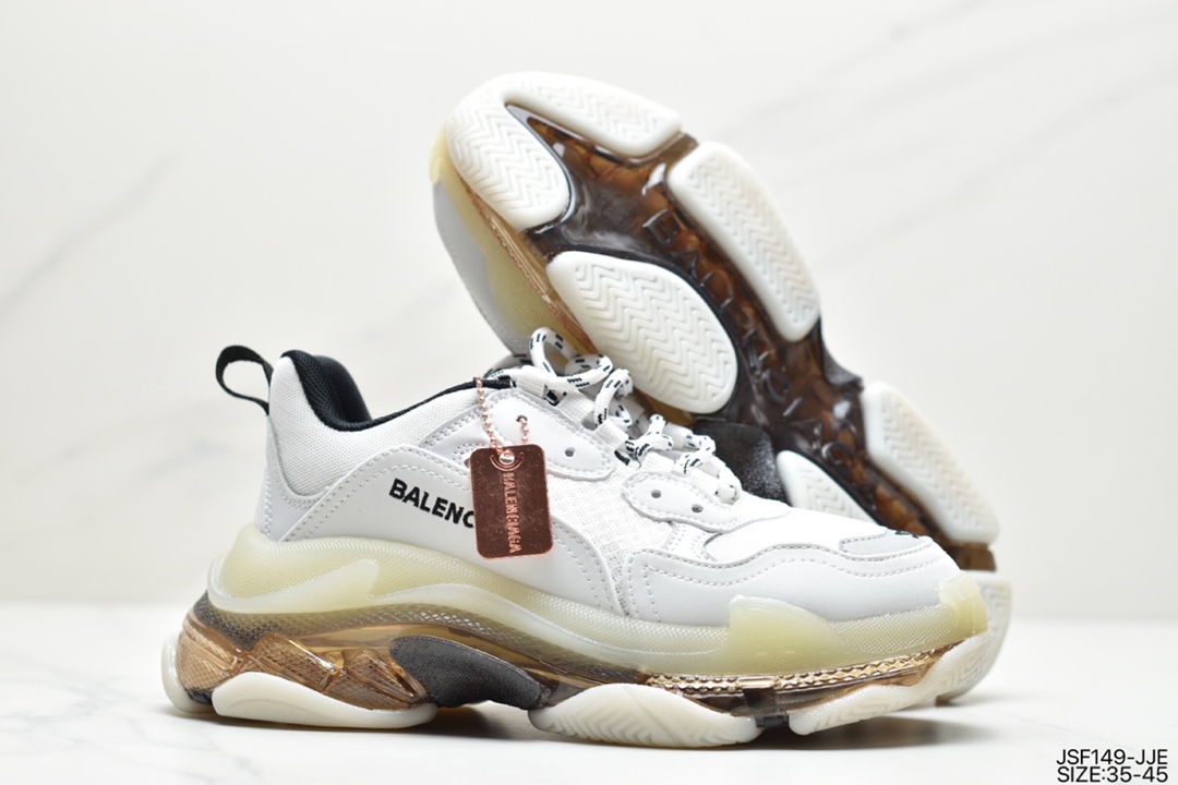 Dad shoes deconstruction perfectly interprets the trend new fashion Balenciaga Triple-S Sneaker fashion retro platform 656686 W06G0 1001