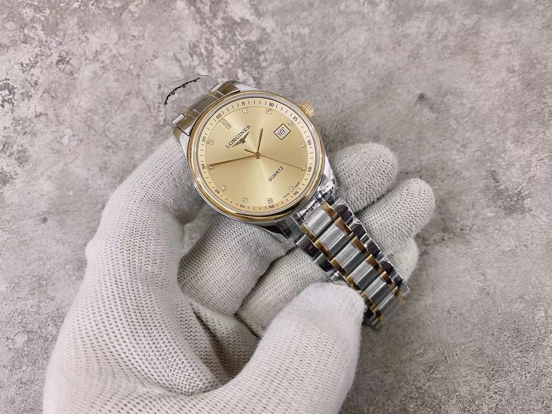 浪琴 Longines  名匠系列 男款 瑞士石英 蓝宝石玻璃