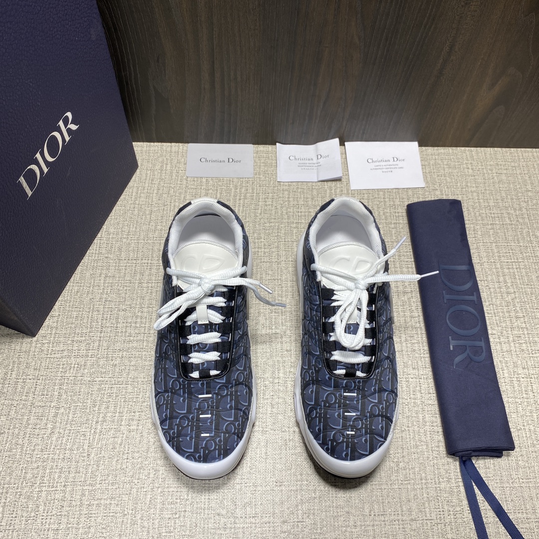 Dior Shoes Sneakers Printing Cowhide TPU Oblique Sweatpants