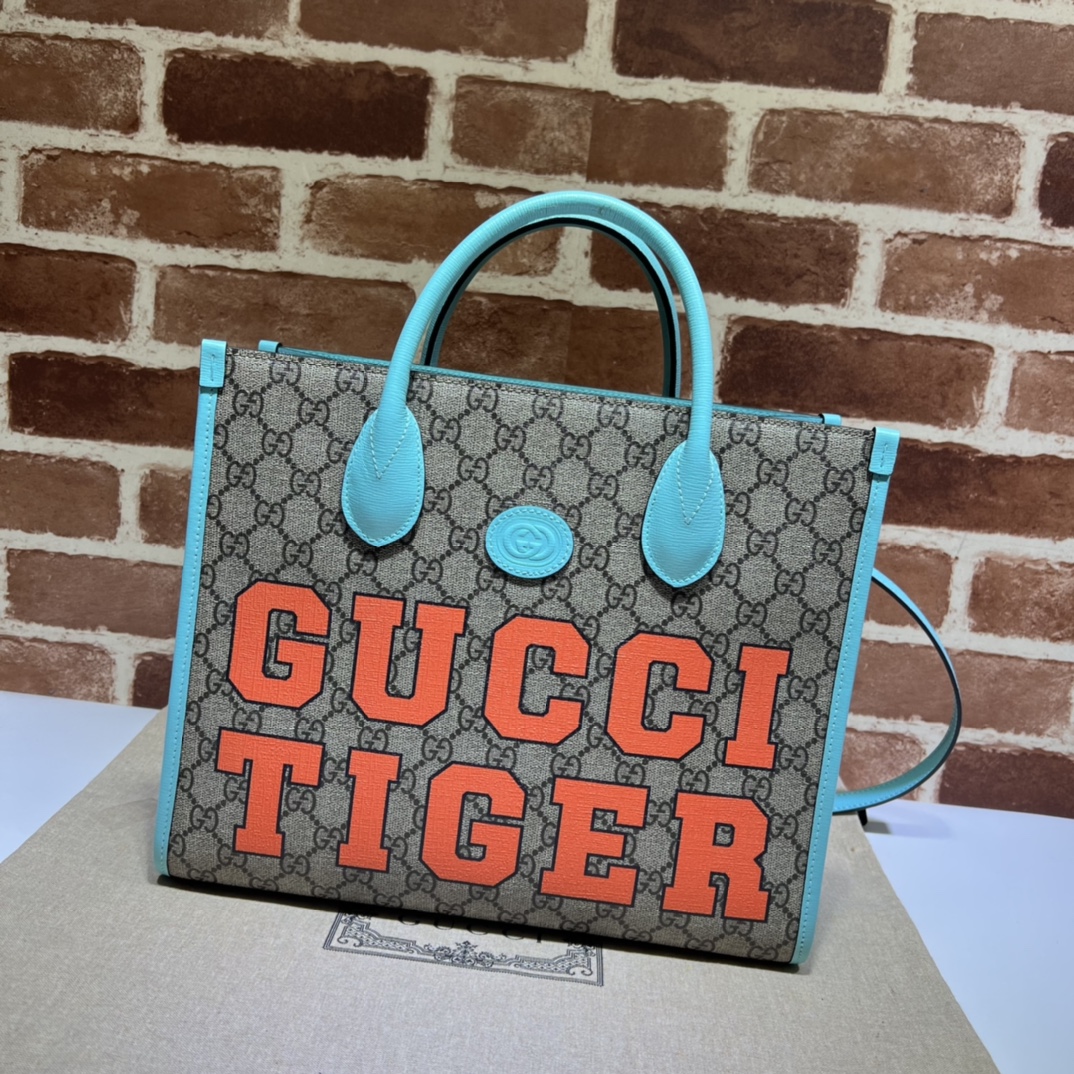 GUCCI古驰中国新年系列小号托特包659983