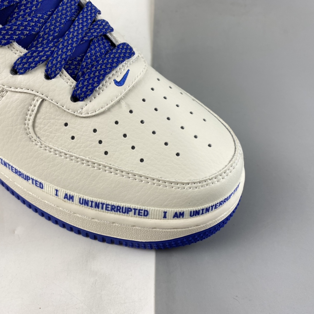 P260 Uninterrupted x NIKE Air Forece 11’07 Mid ”MORE THAN” 米宝蓝签名涂鸦板鞋 NU3060-686