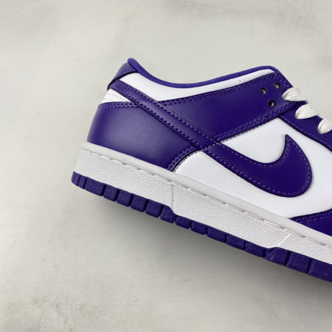 P280 NIKE Dunk Low Retro 白紫 低帮运动休闲板鞋 DD1391-104