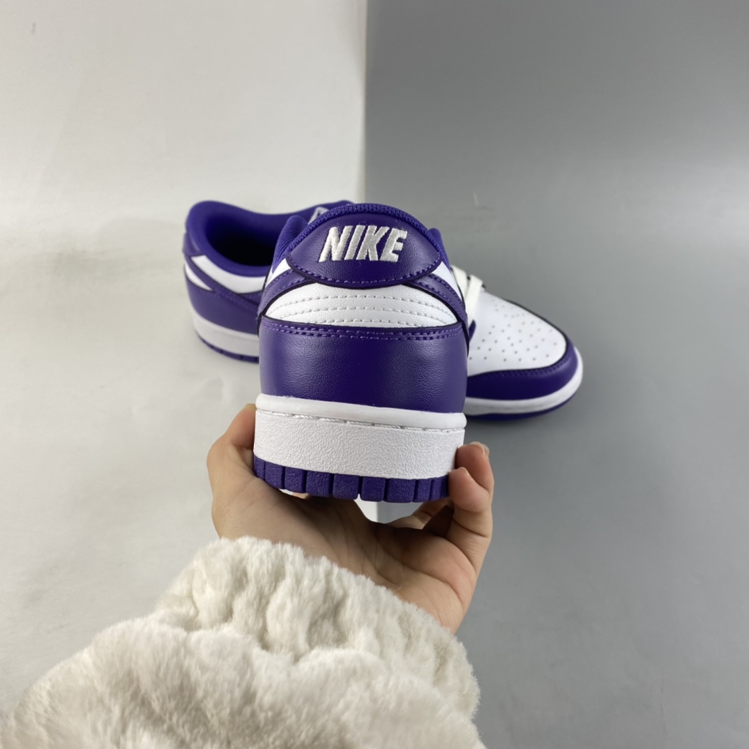 P280 NIKE Dunk Low Retro 白紫 低帮运动休闲板鞋 DD1391-104