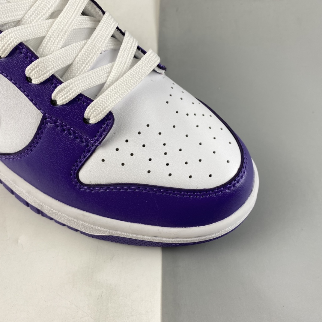 P280 NIKE Dunk Low Retro 白紫 低帮运动休闲板鞋 DD1391-104