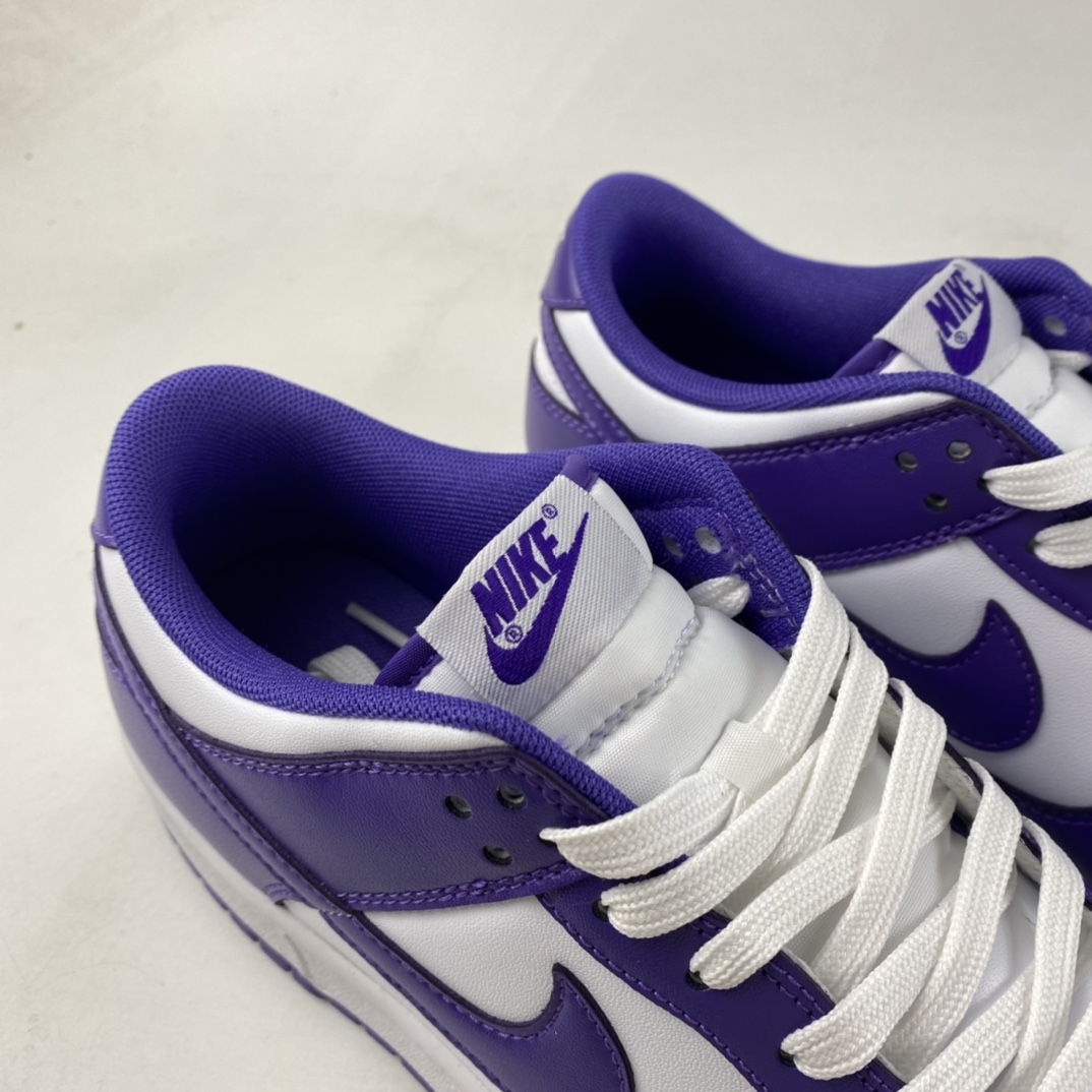 P280 NIKE Dunk Low Retro 白紫 低帮运动休闲板鞋 DD1391-104